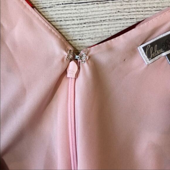 Chelsea28 Iris Print Surplice Mini Dress Size 14 - Picture 6 of 8